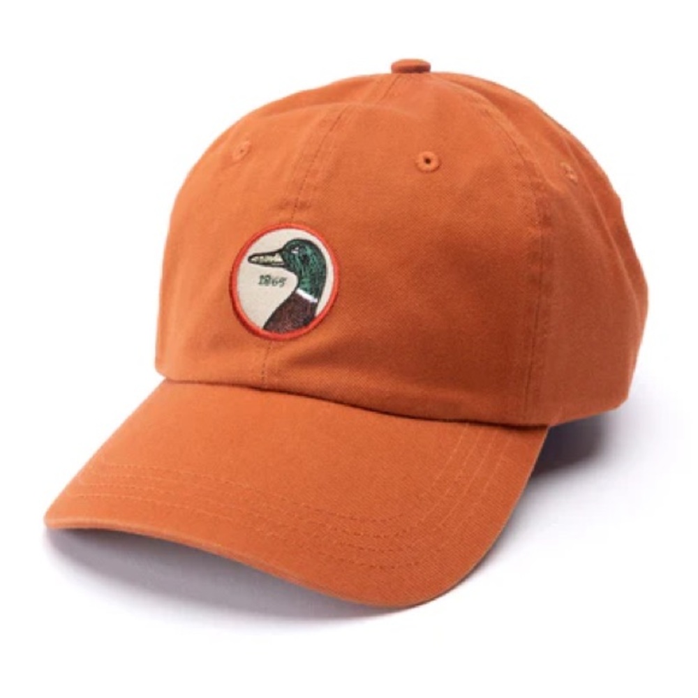 Duck Head - Circle Patch Twill Hat - Rust